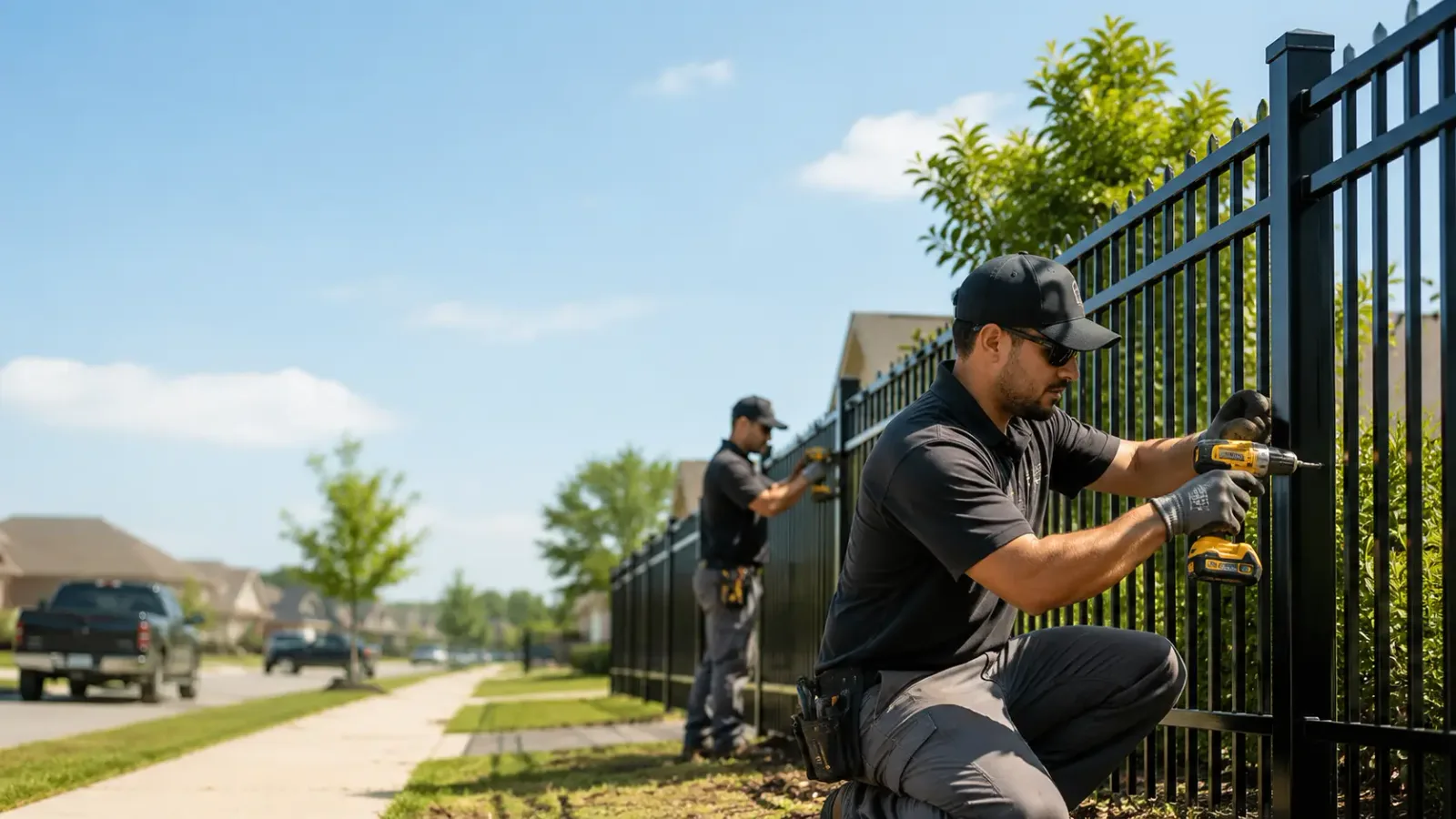 Metal Fence Installation in Basile, LA